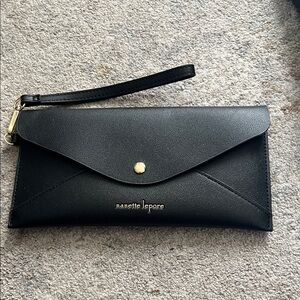 Nanette Lepore Elegant Black Wristlet
